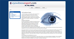 Desktop Screenshot of eyewitnessexpert.com